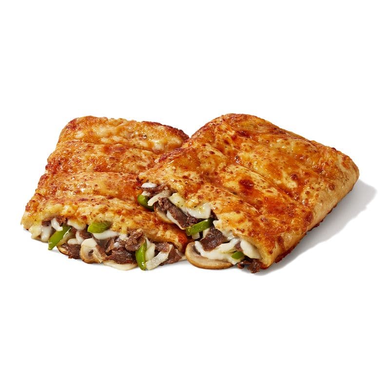 Domino’s Pizza Stuffed Cheesy Bread with Philly Steak