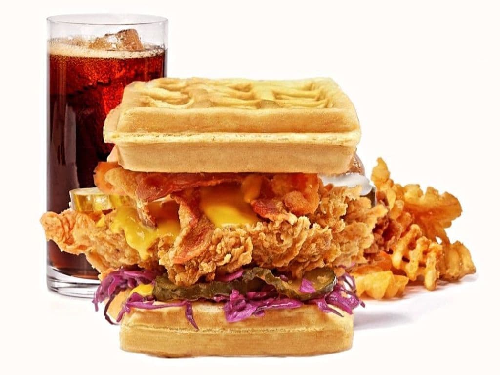 TRIO BURGER GAUFFRE