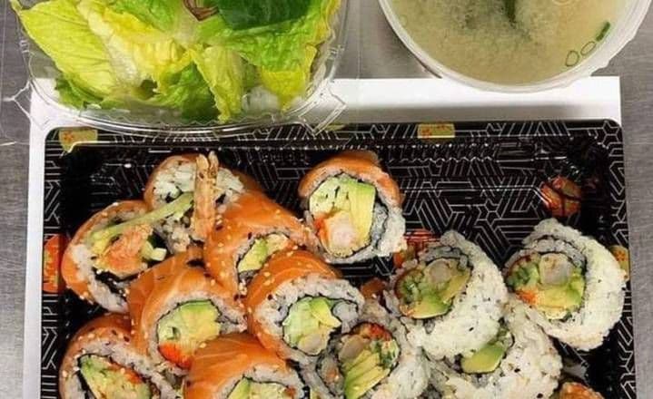 Dynamite Roll and Red Dragon Roll