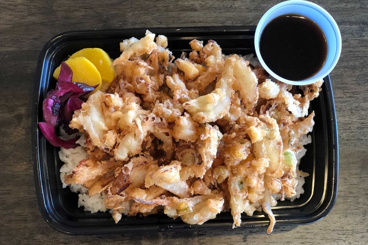 Ten (Tempura) Don Bento 天婦羅便當
