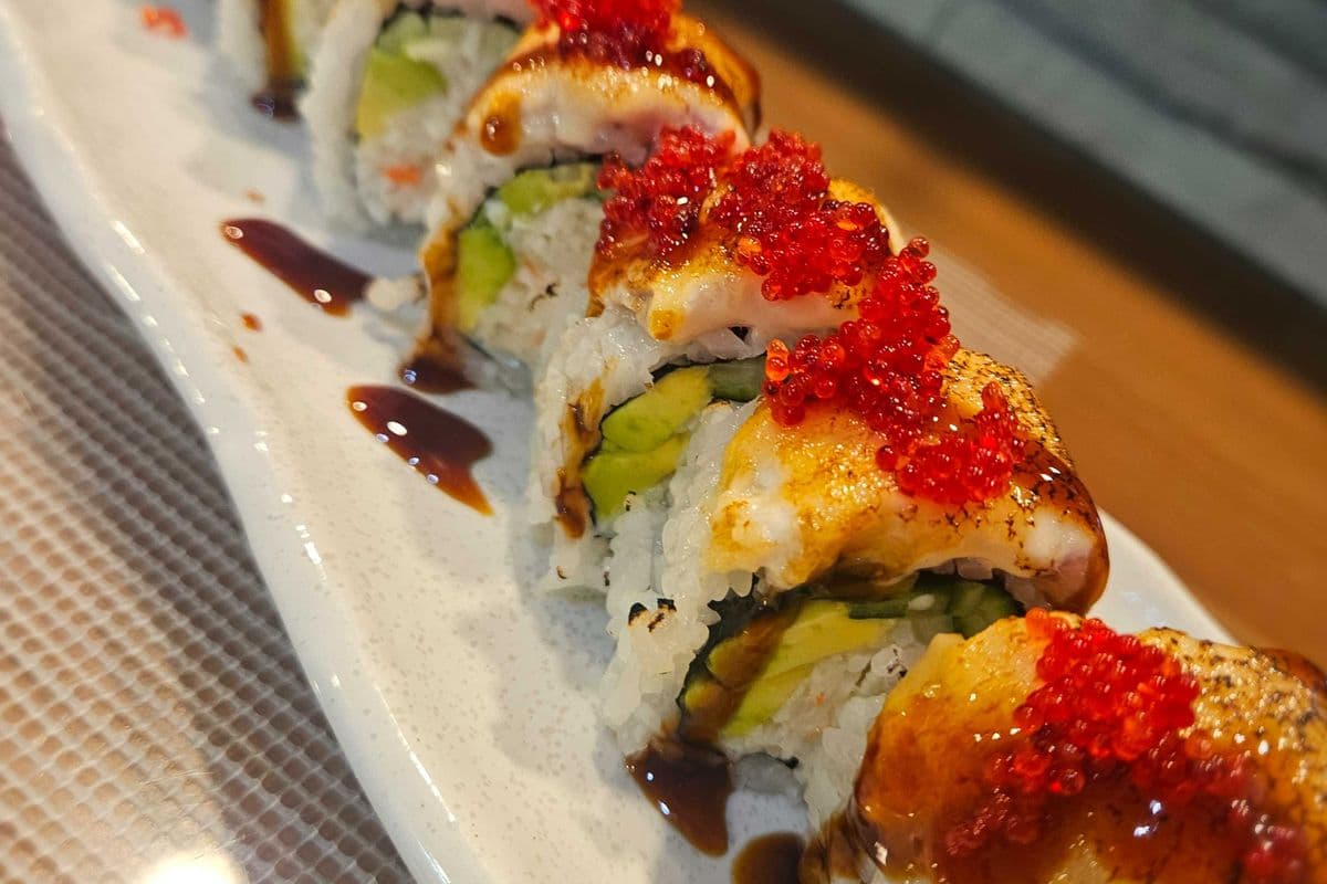ABURI HAMACHI ROLL