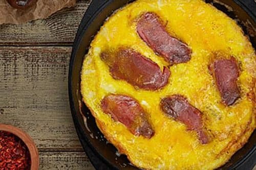 Basturma Omelette