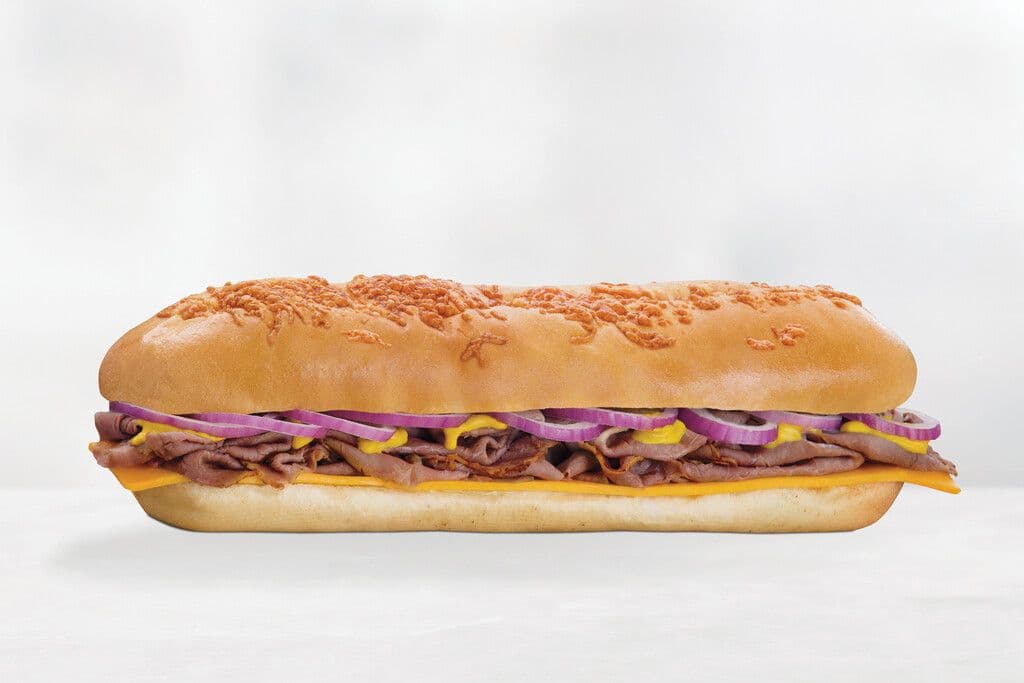 Large Roast Beef & Cheddar Sub Combo
