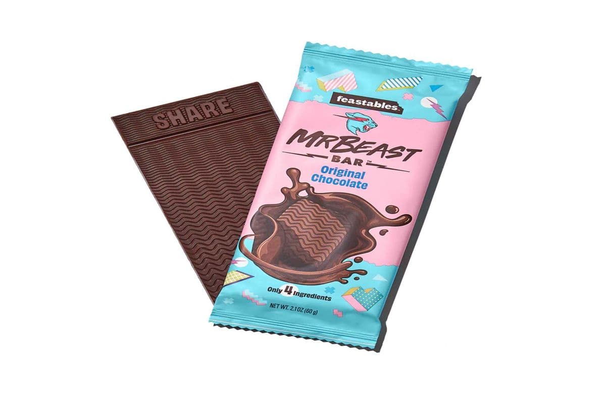 Feastable Mr. Beast Original Bar (60 gm) (180 Cal)