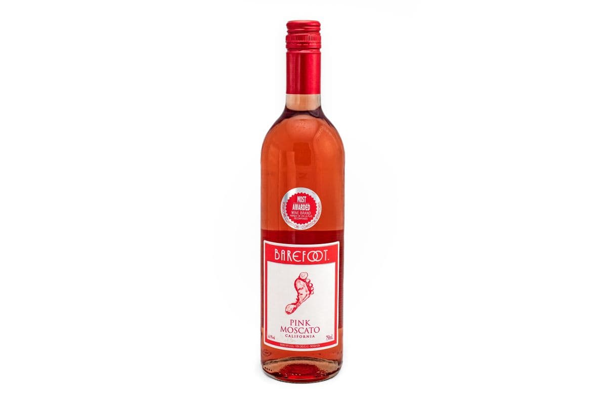 Barefoot Pink Moscato (1 x 750ML)