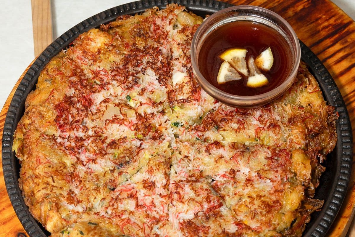 Seafood Pancake