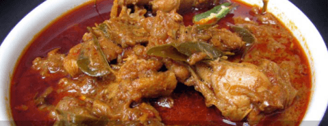 Curry Chicken, Goat in Bone, or Lamb