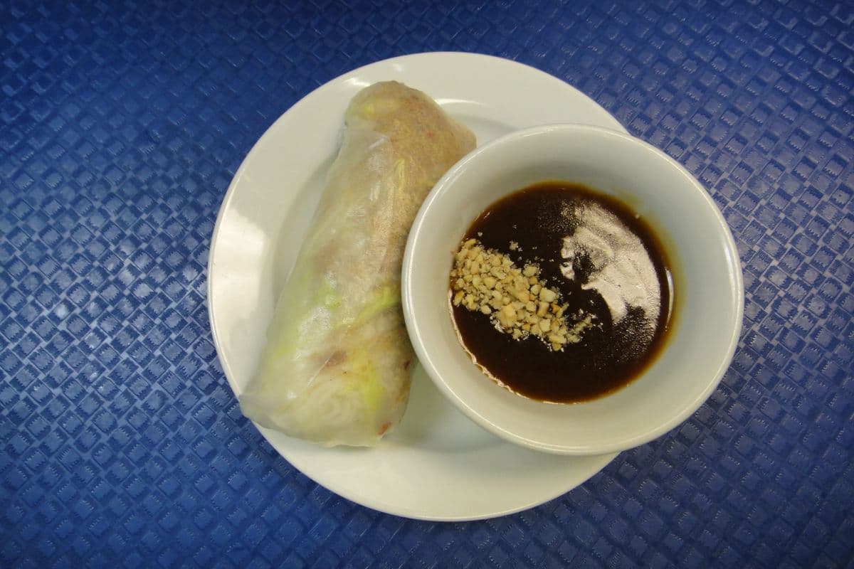 3. Rice Paper Roll with Pork mixture