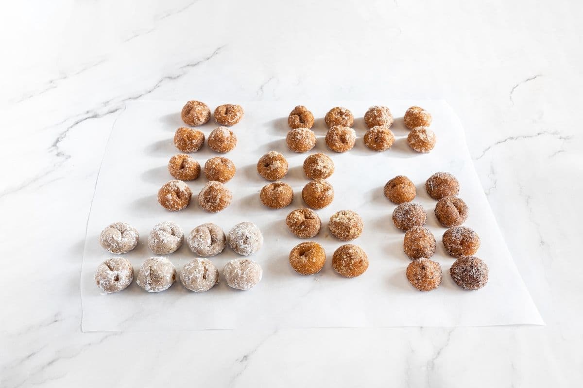 60 Mini Beignets / 60 Mini Donuts (20 Pers.)