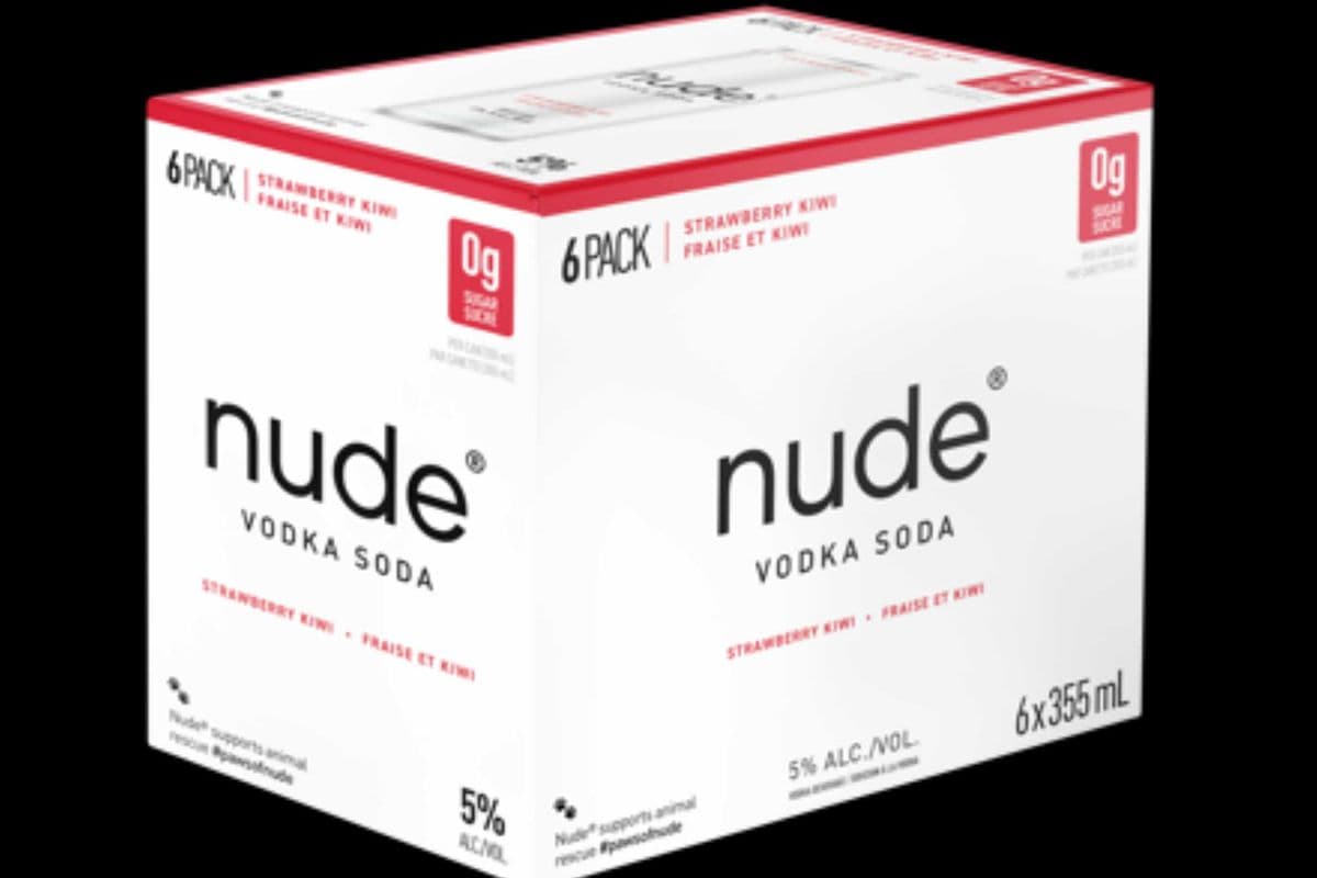 Nude - Strawberry Kiwi (6 x 355ml Can)