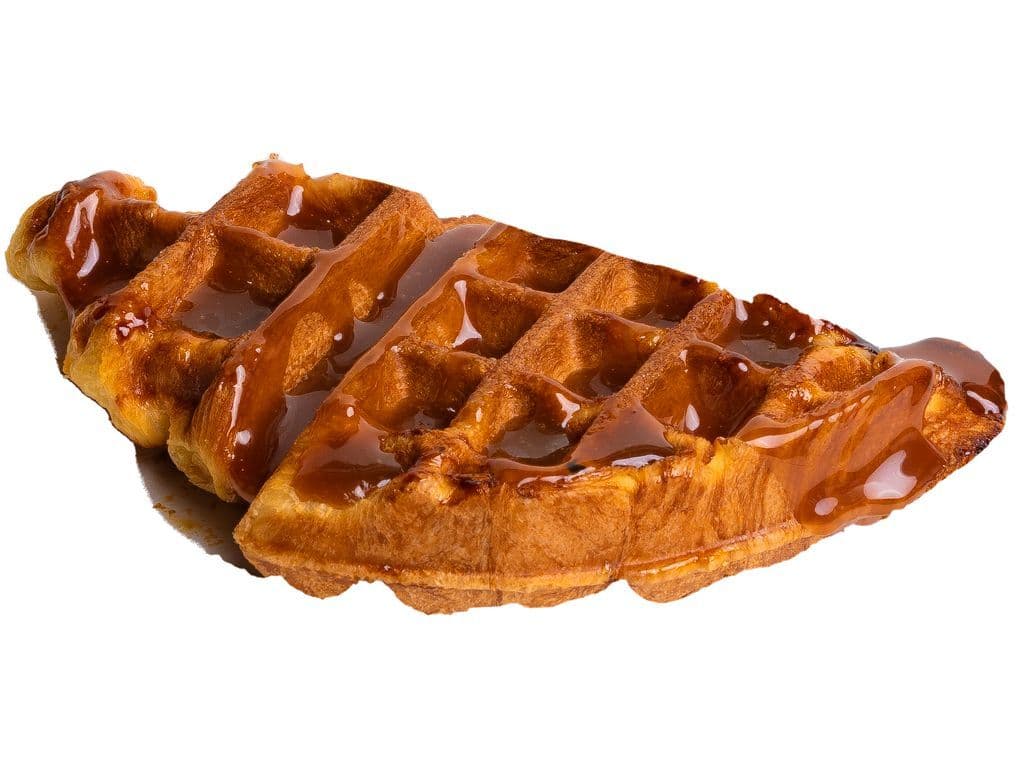 Salted Caramel Croffle