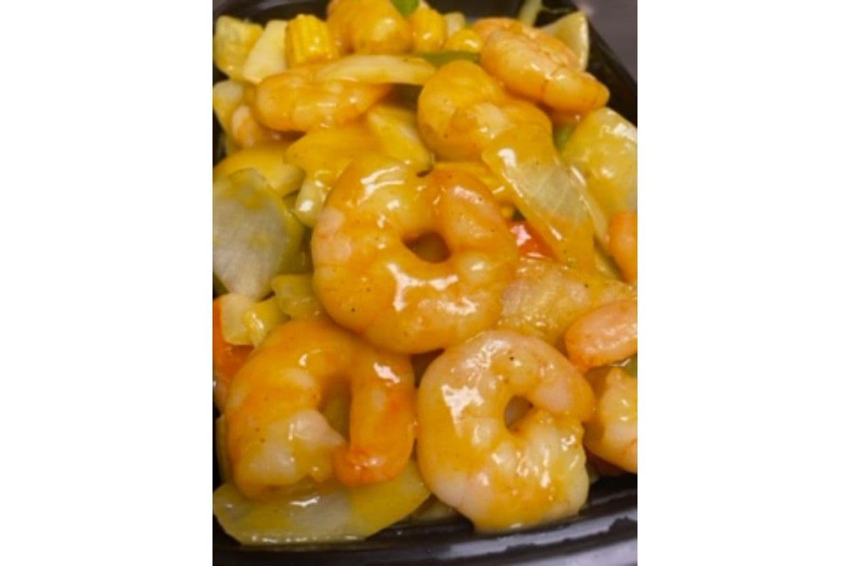 96. Curry Shrimp with Vegetables