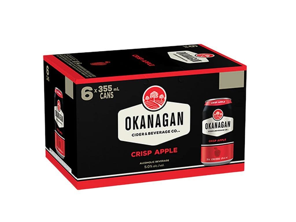 Okanagan Apple Ciders - Crisp Apple (6x355ml)
