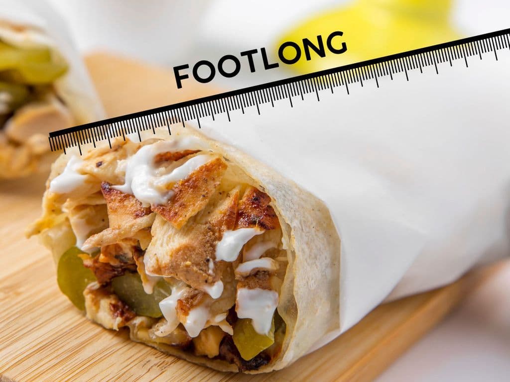 The Foot long Chicken Sandwich