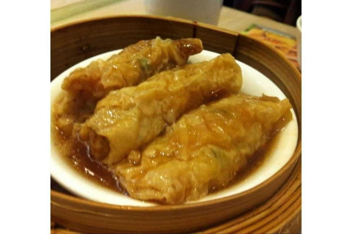 Braised Meat in Beancurd Skin Rolls
