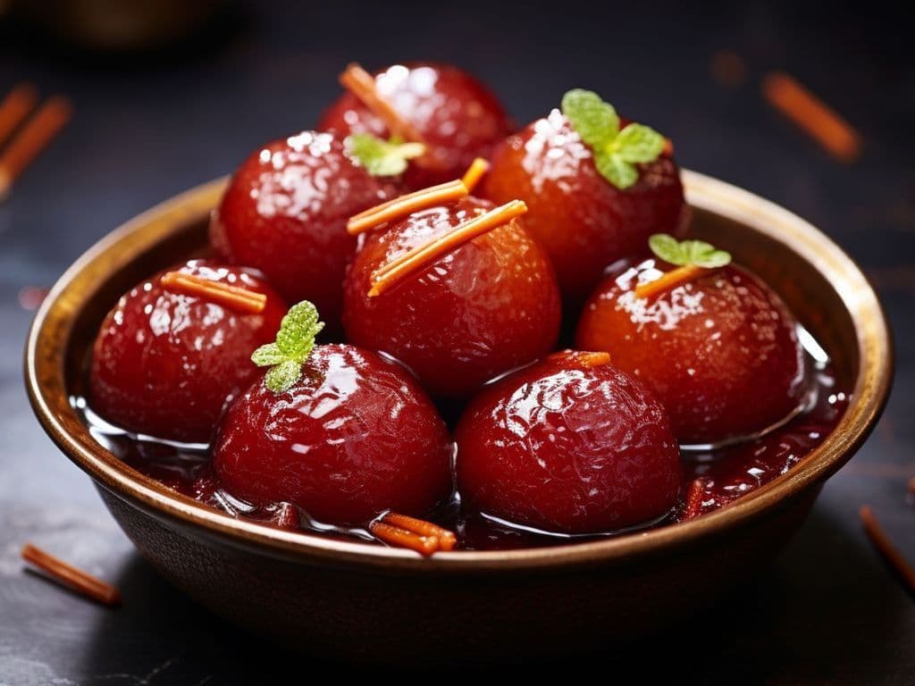 Gulab Jamun (2pcs) / Gulab Jamun (2 pièces)