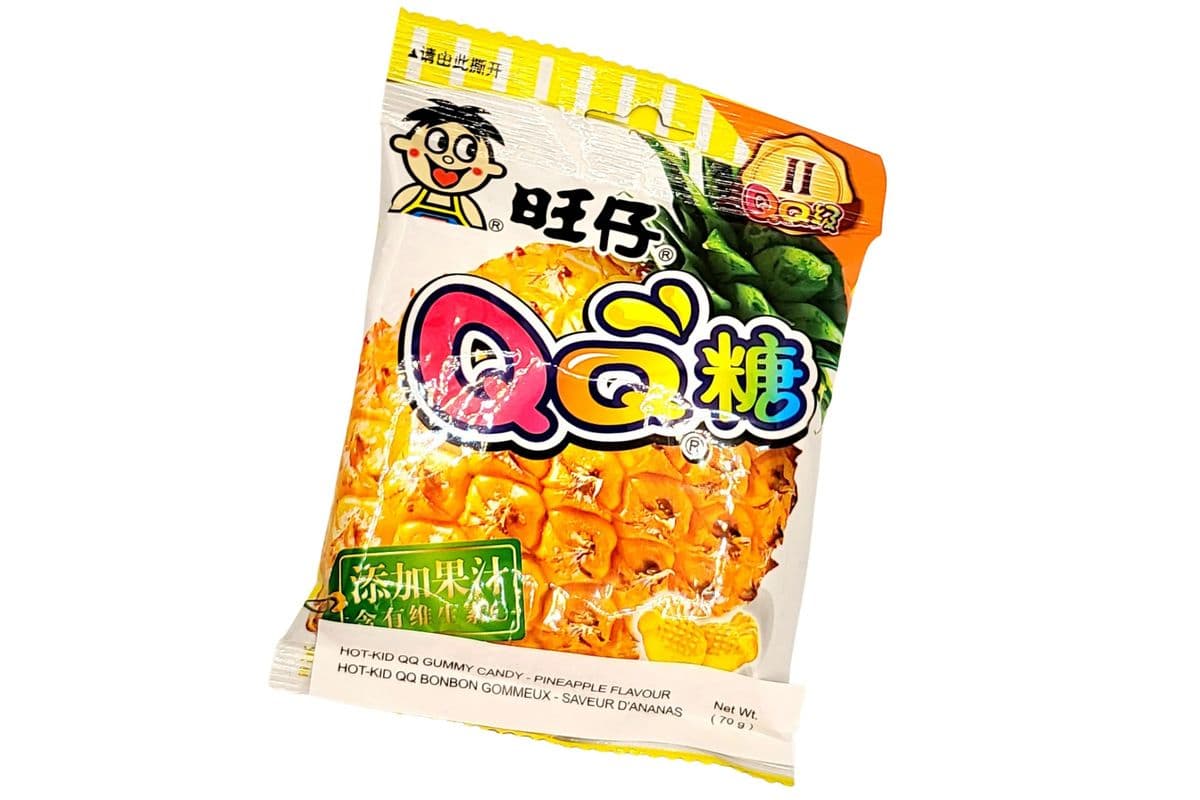 Hot-Kid QQ Gummies Sachet (70 g) (Pineapple)