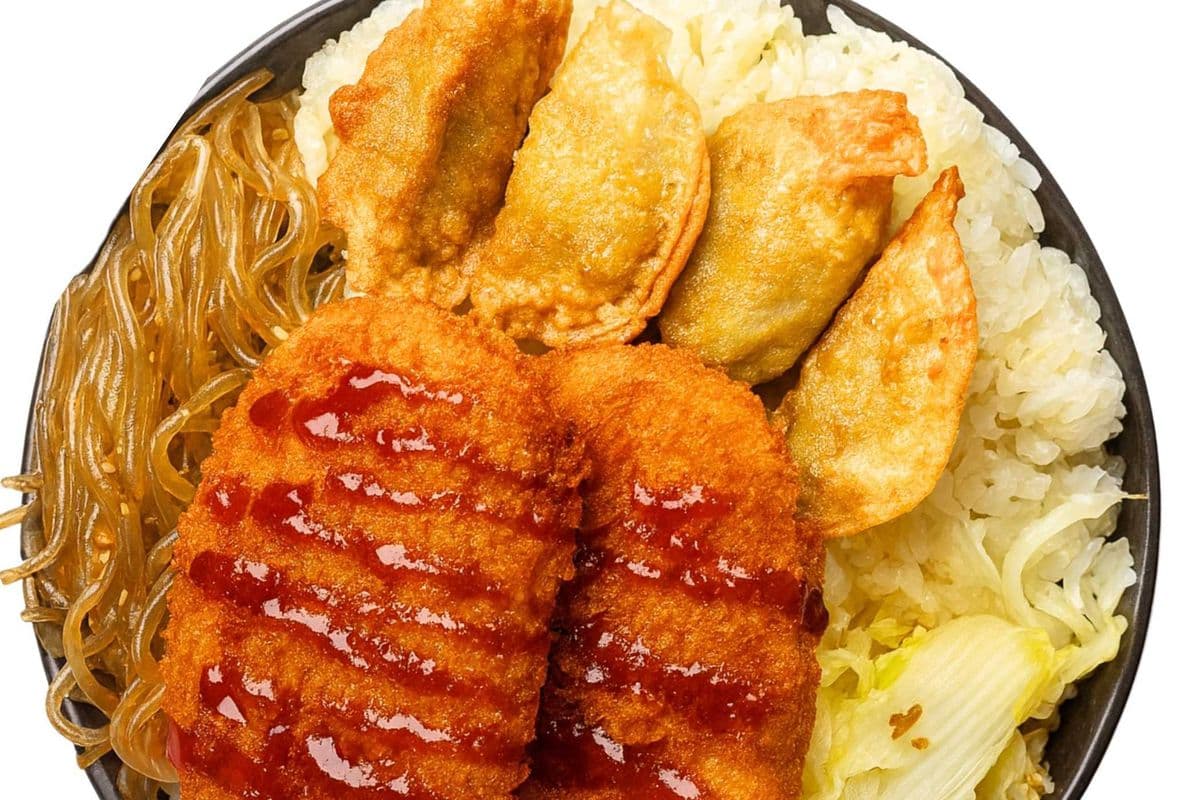 Rice Bowl-Japanese Croquette