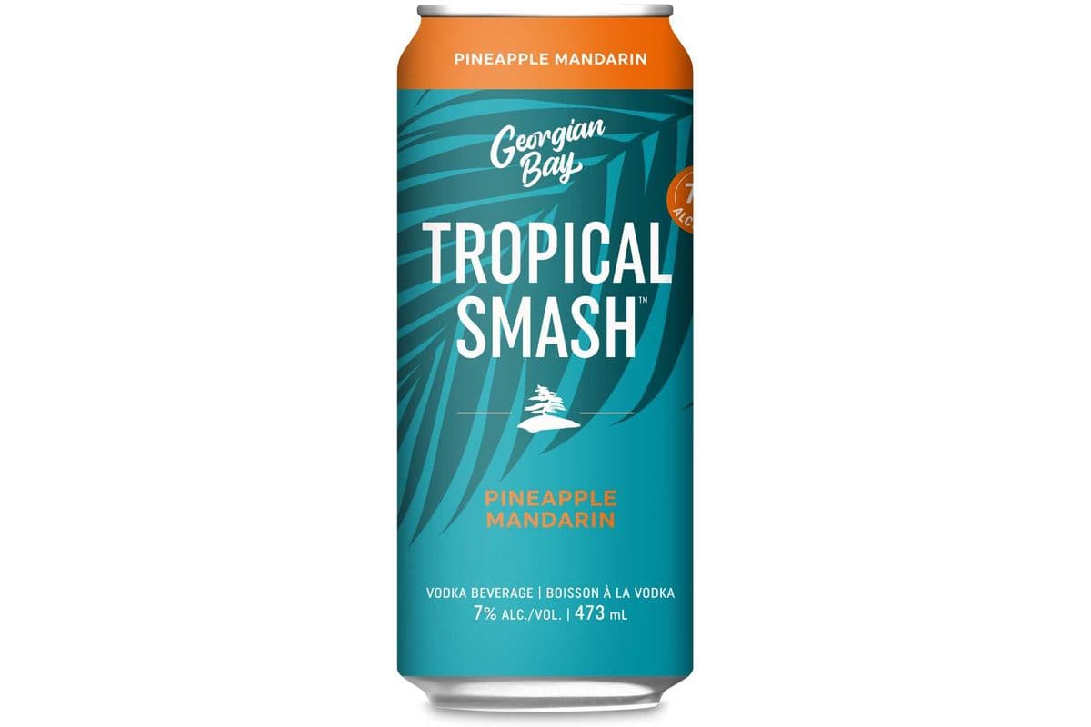 Georgian Bay Tropical Smash Pineapple Mandarin 7% (1 x 473 ml Can)