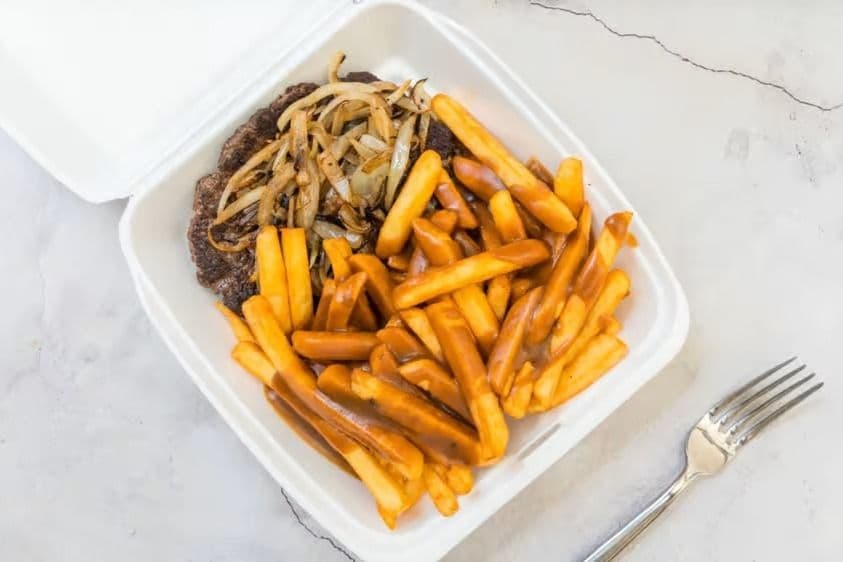 Hamburger Steak Sandwich