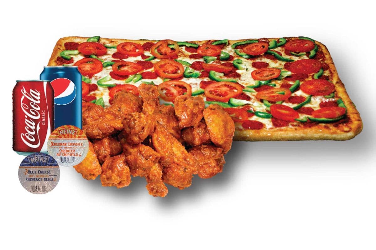Sport Party Pizza and Wing Special (20 pcs)