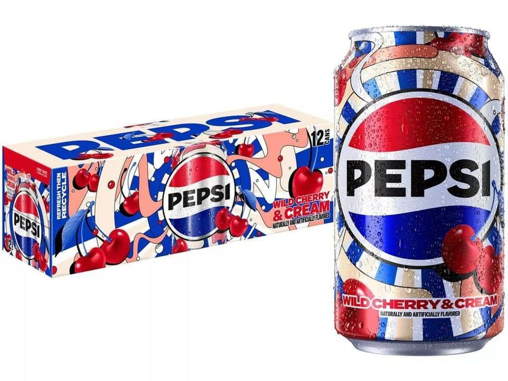 Pepsi (355ml) - Wild Cherry & Cream