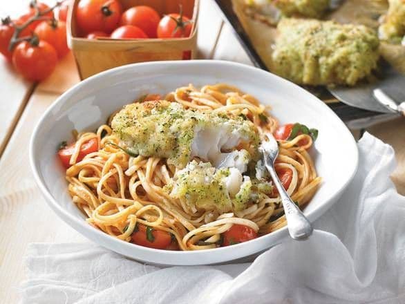 Morue en Croûte À L’italienne / Cod in Italian Crust