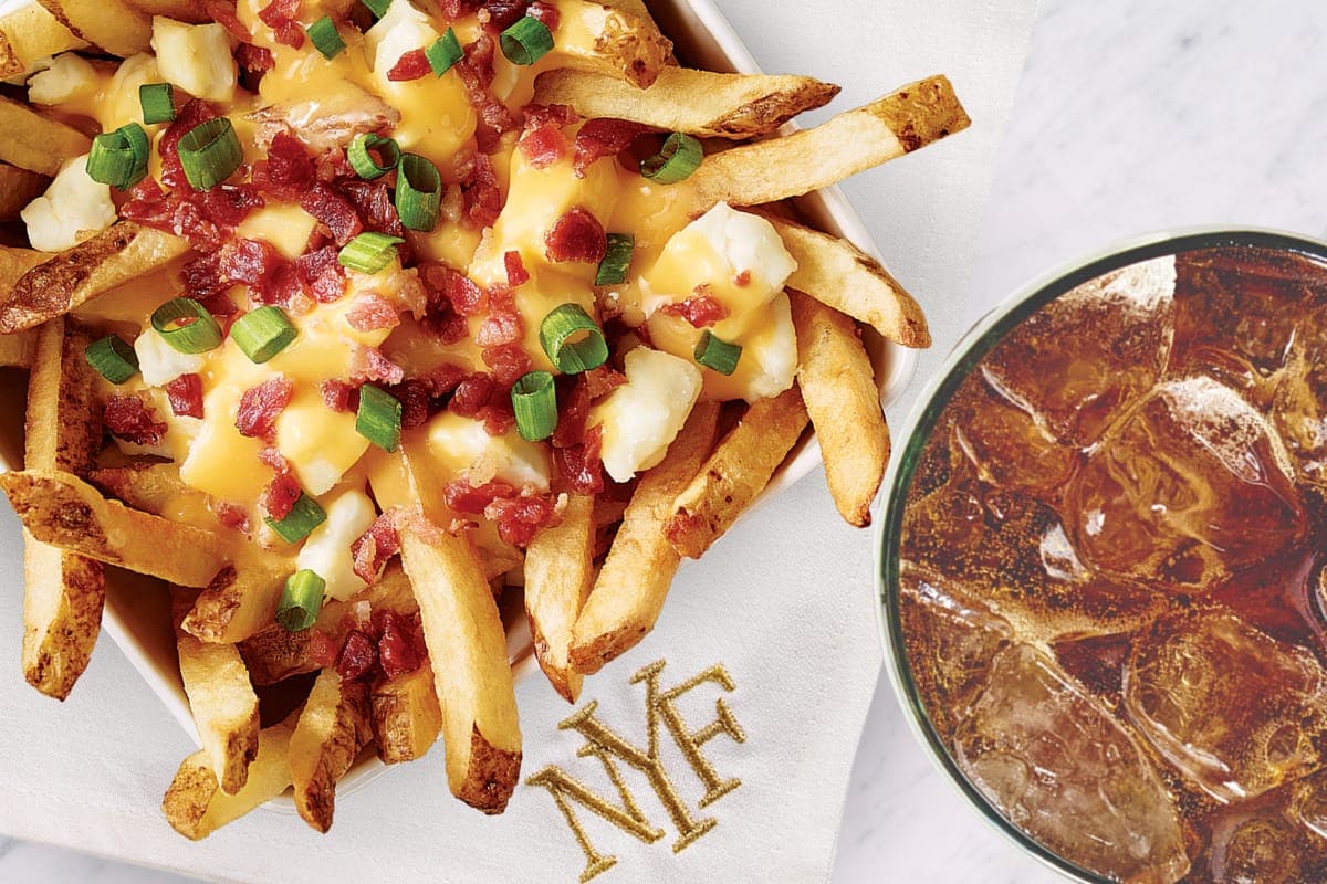 Bacon Double Cheese Poutine + Pepsi Combo