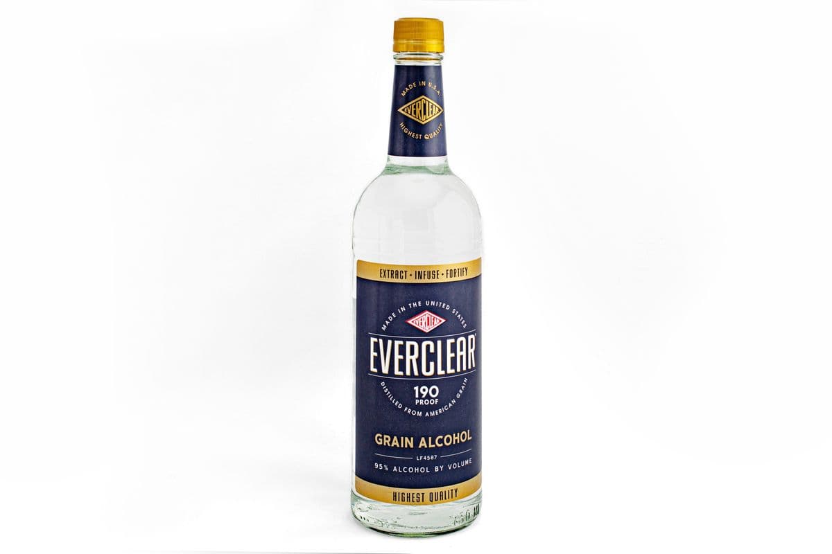 Everclear 190 Proof Grain Alcohol (750ml) (1 x 750 ml)