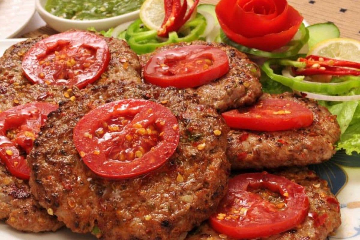 Chapli Kebab Lamb