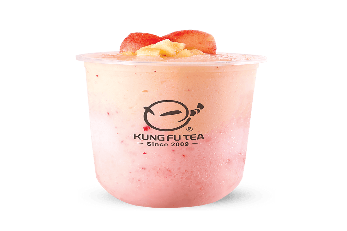Peach Yogurt Slush (Cold)