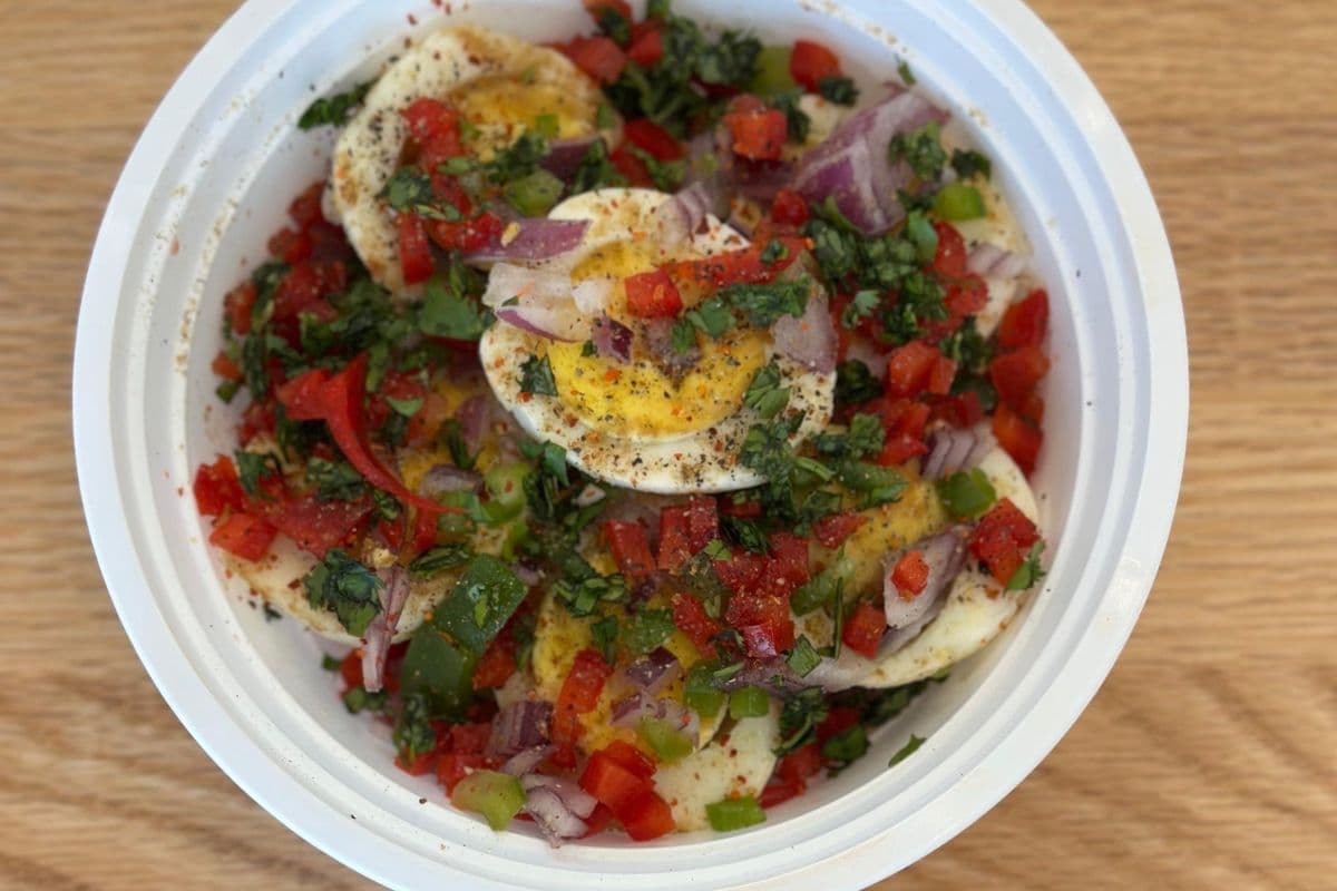 Egg Chaat