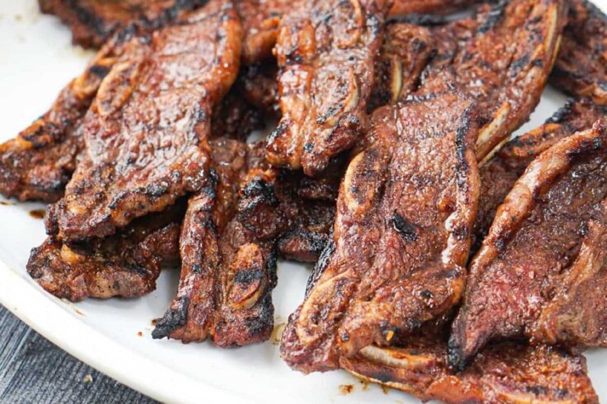 Grilled Beef Short Ribs (6 pcs)