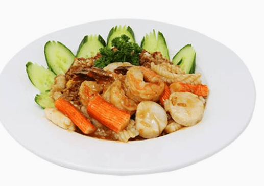 846. Riz frit aux fruits de mer / Seafood Fried Rice
