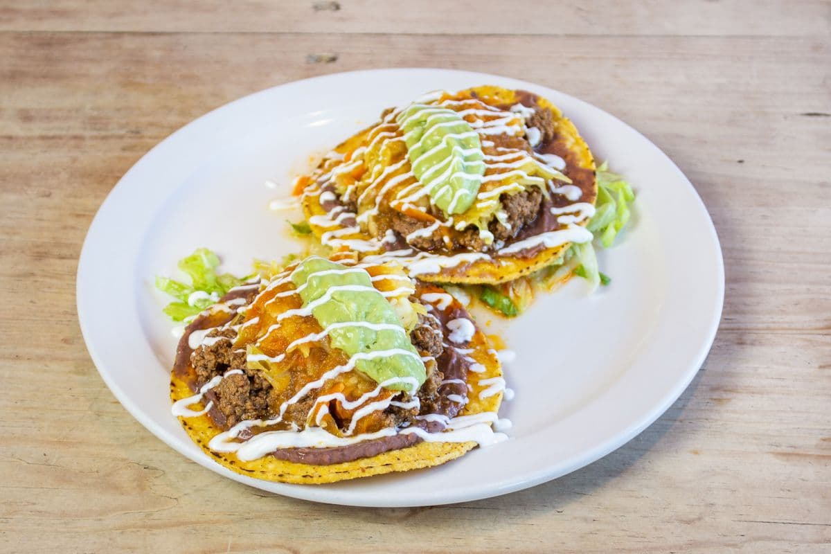 Beef Tostadas (2 pcs)