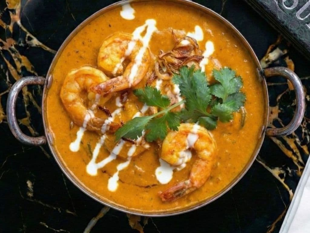 Shrimp Korma (GF, Contains Nuts)