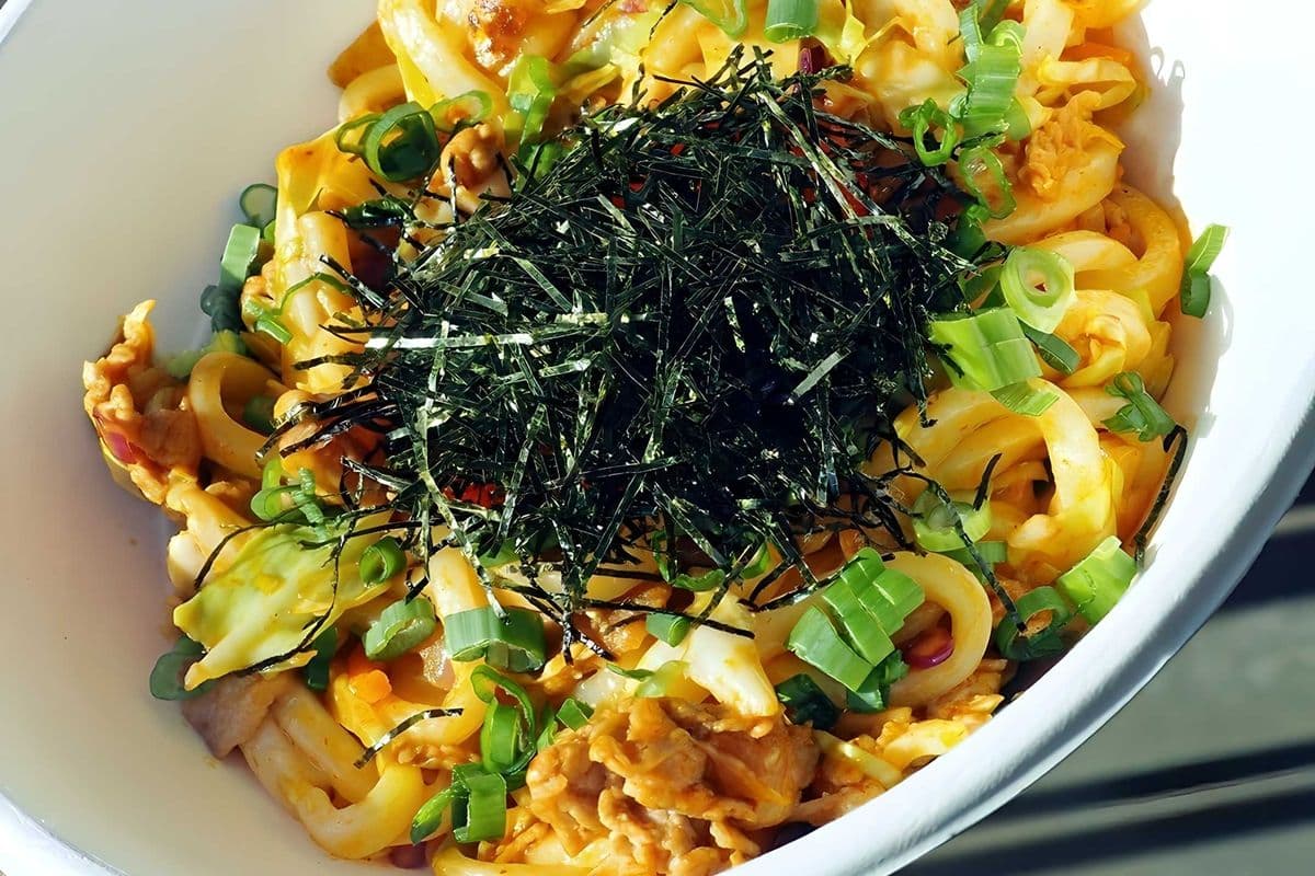 Spicy Kimchi Udon