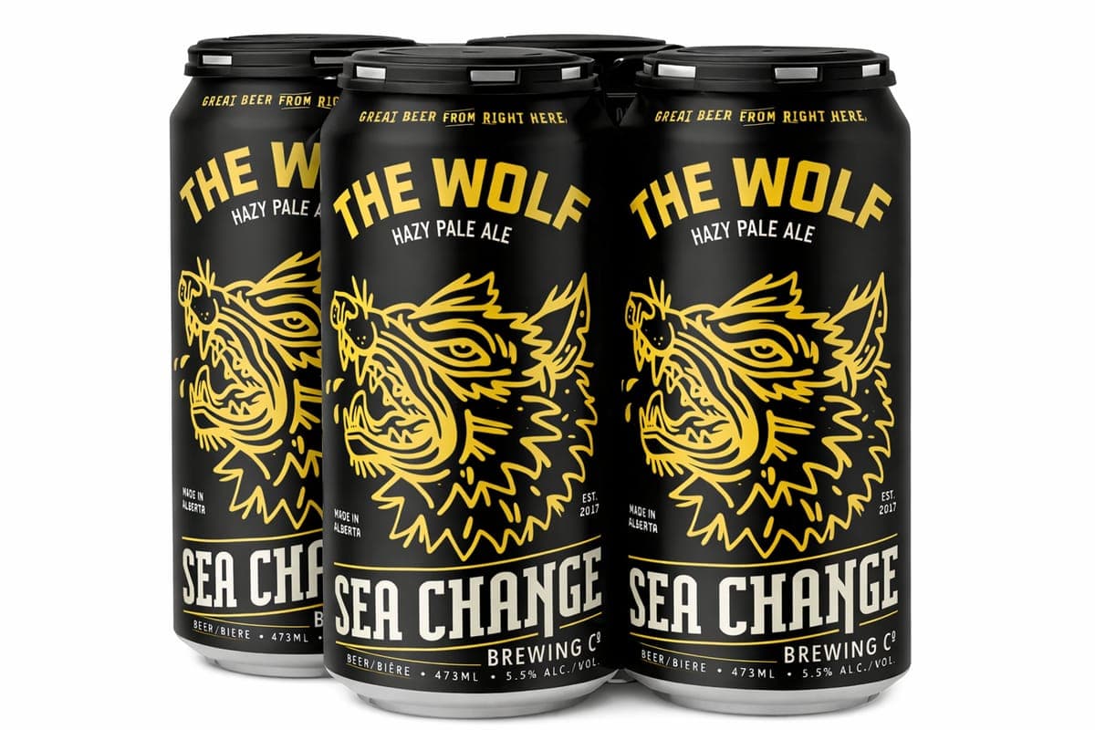 Sea Change The Wolf Hazy Pale Ale 473ml 4pk Can