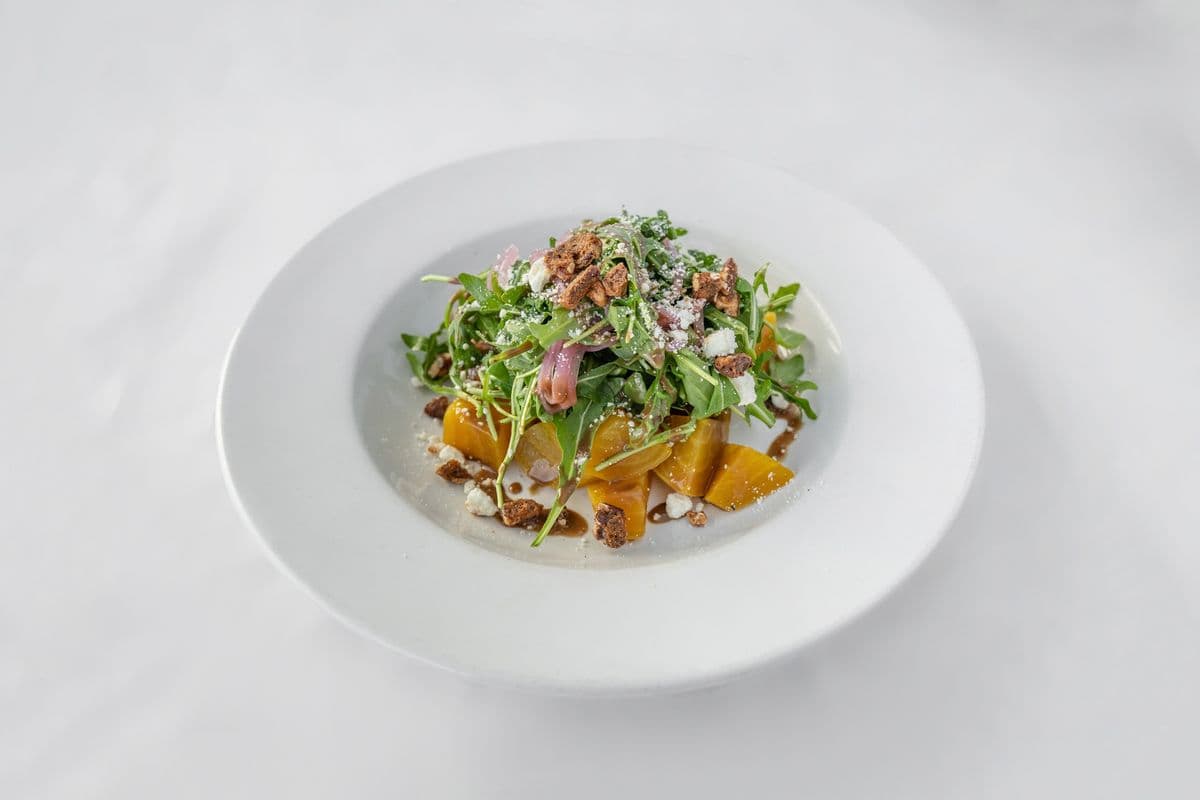 Beets and Goat Cheese Salad