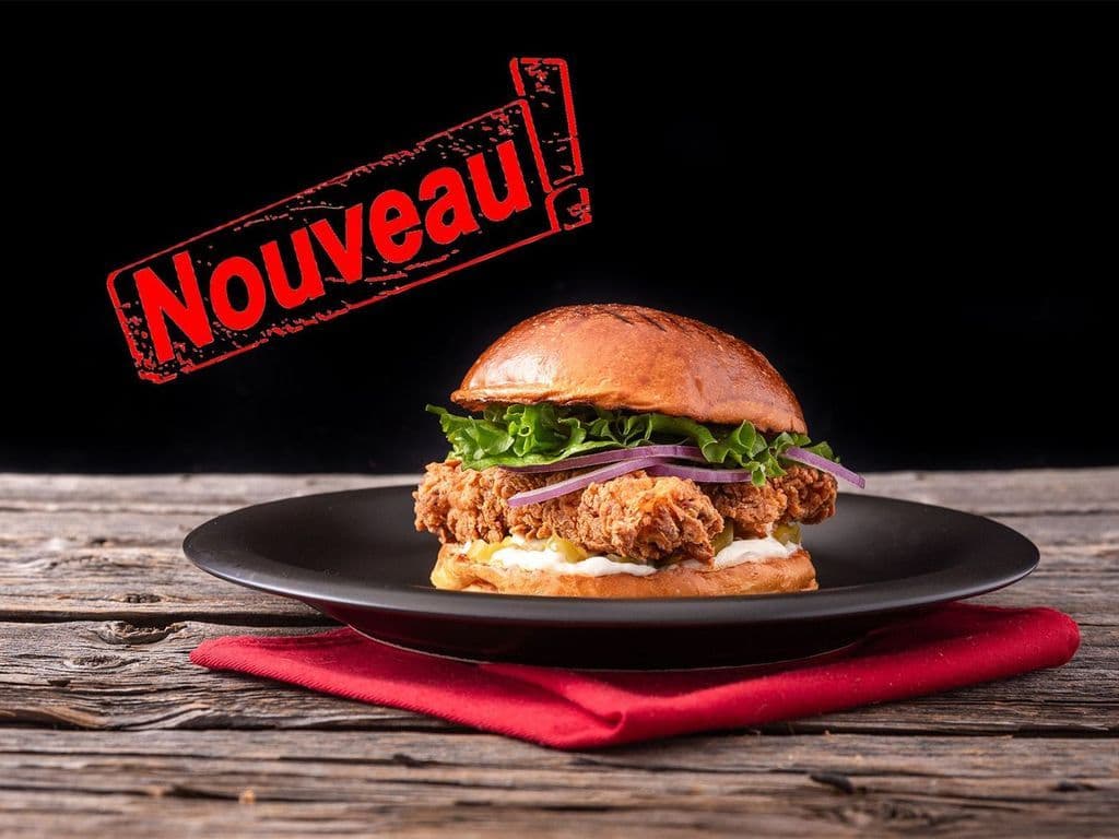 Sandwich Ultime au Poulet Croustillant / Crispy Ultimate Chicken Sandwich