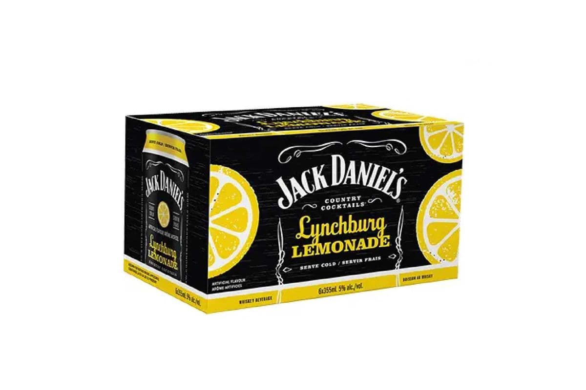 Jack Daniel's Lynchburg Lemonade (6 x 355ml)