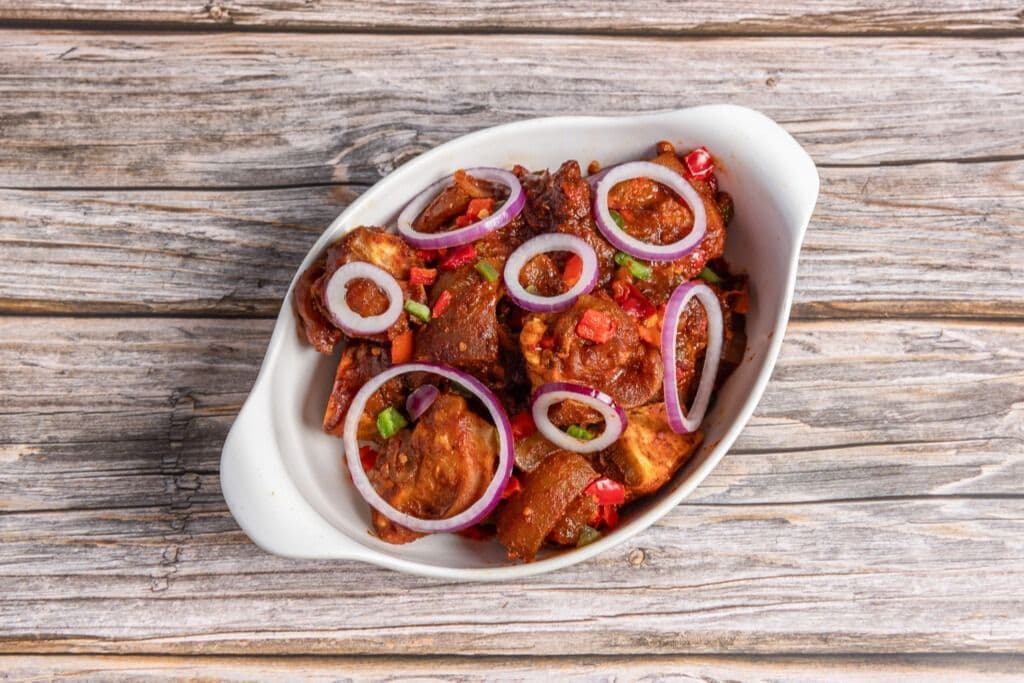 Peppered Cow Foot