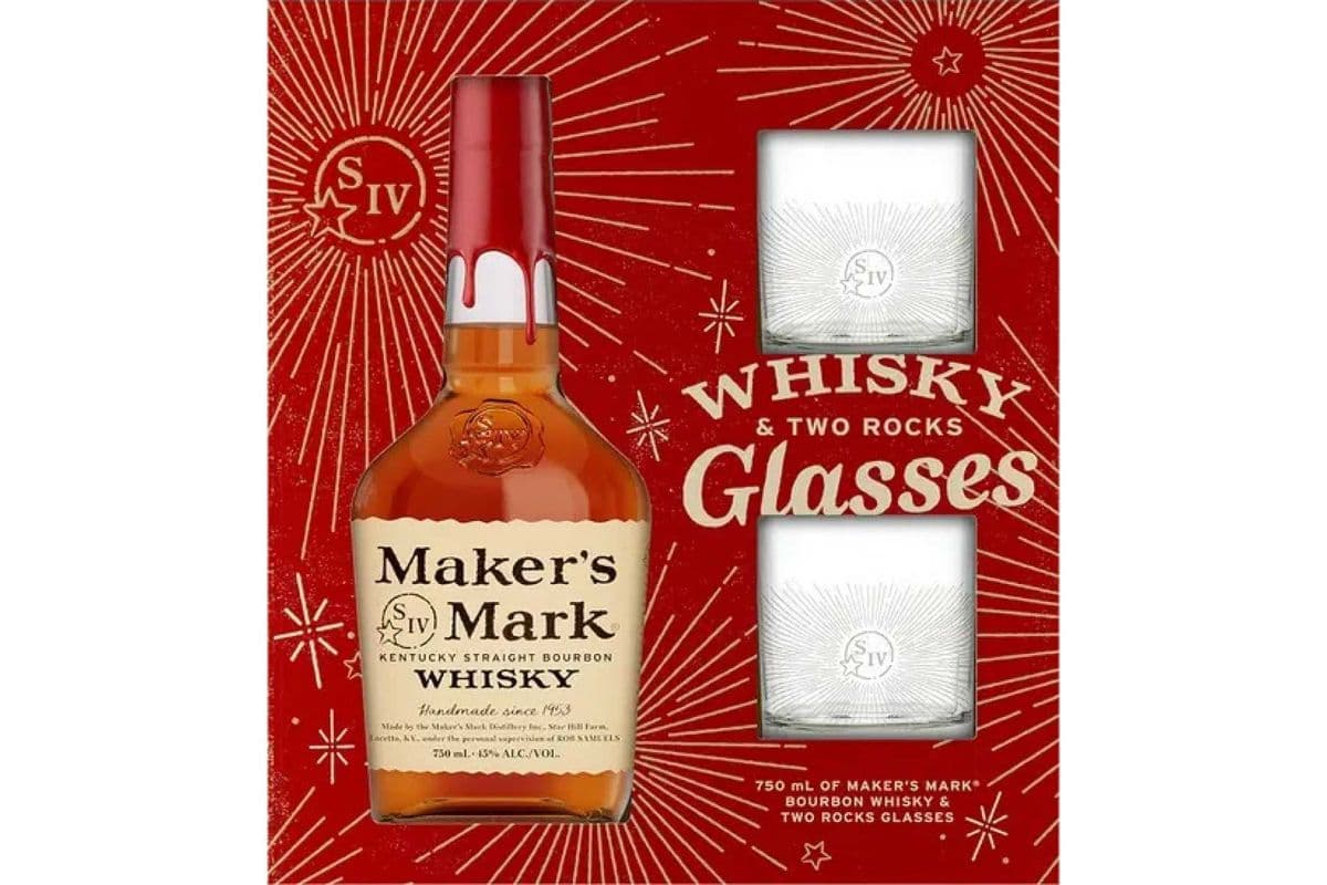 Maker's Mark Bourbon GIFT PACK (26 oz) (1 x 750 mL)