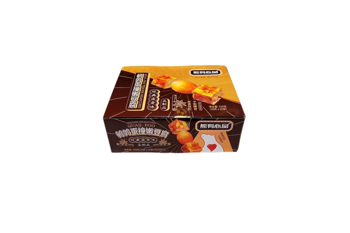 XYXP Quail Egg & Tofu Marinated Flavor(熊有心品 鹌鹑蛋撞嫩豆腐 经典卤香味)