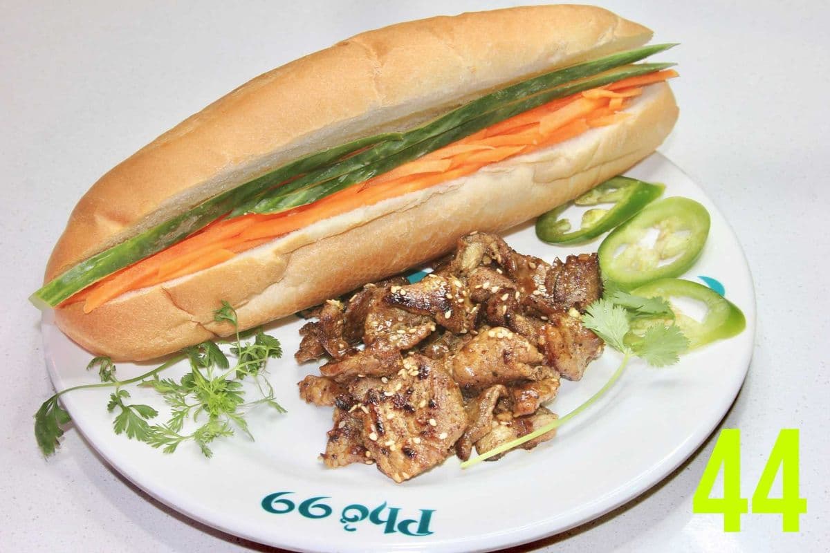 44. Grilled Pork Bánh Mì