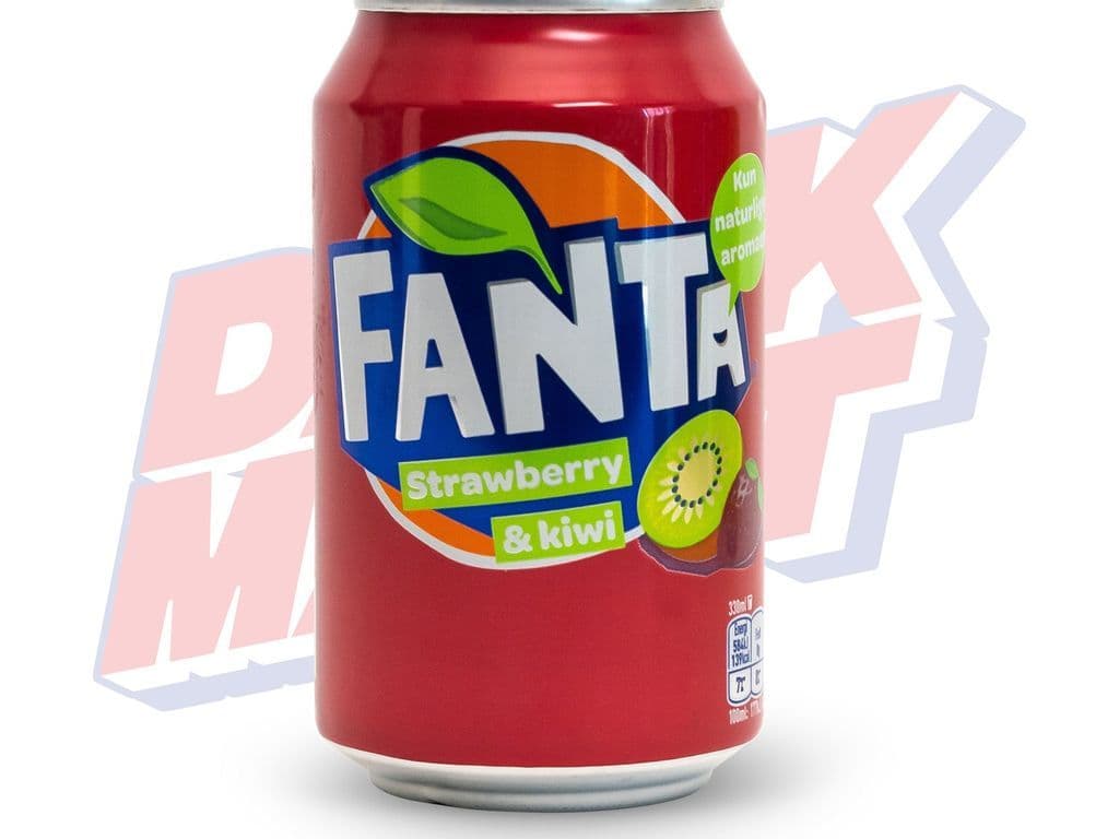 Fanta Strawberry Kiwi (Denmark) - 330ml