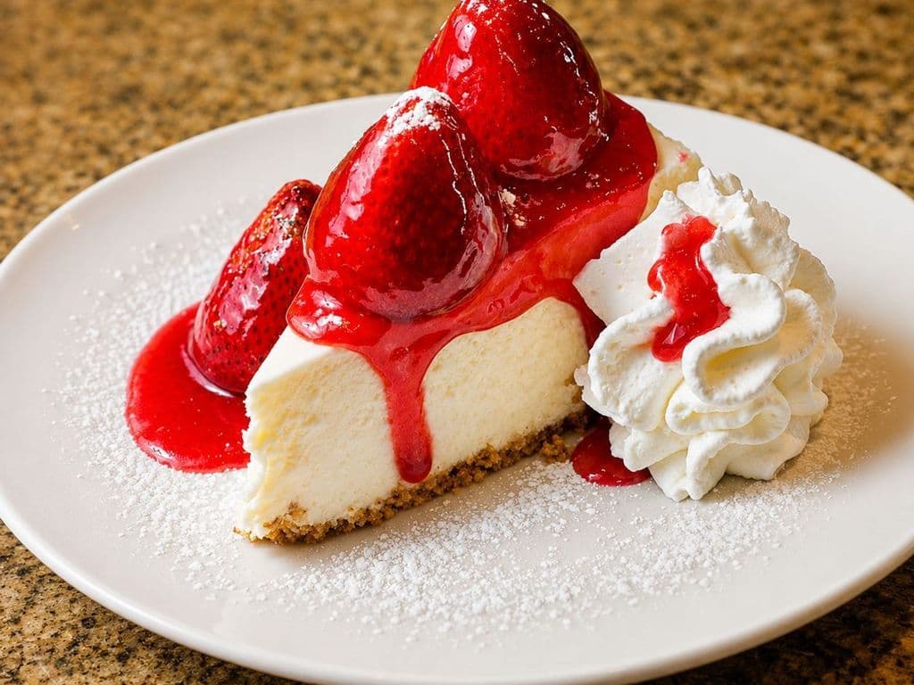 Gâteau Au Fromage Fraises
