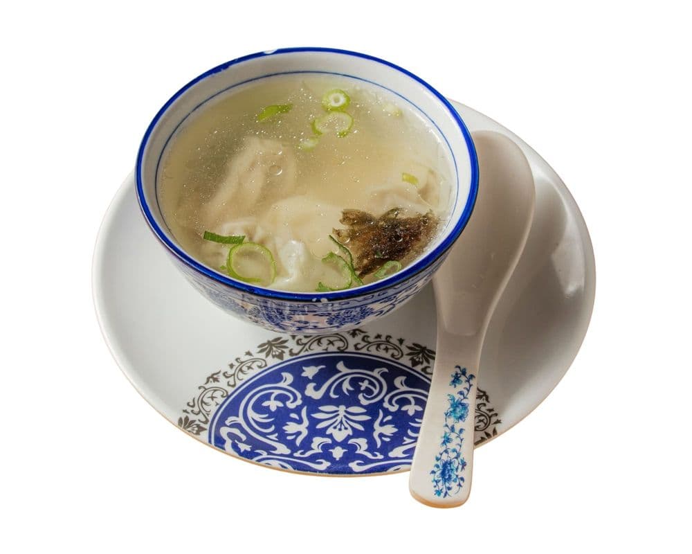 03.Shrimp Wonton Soup / Soupe wonton aux crevette/