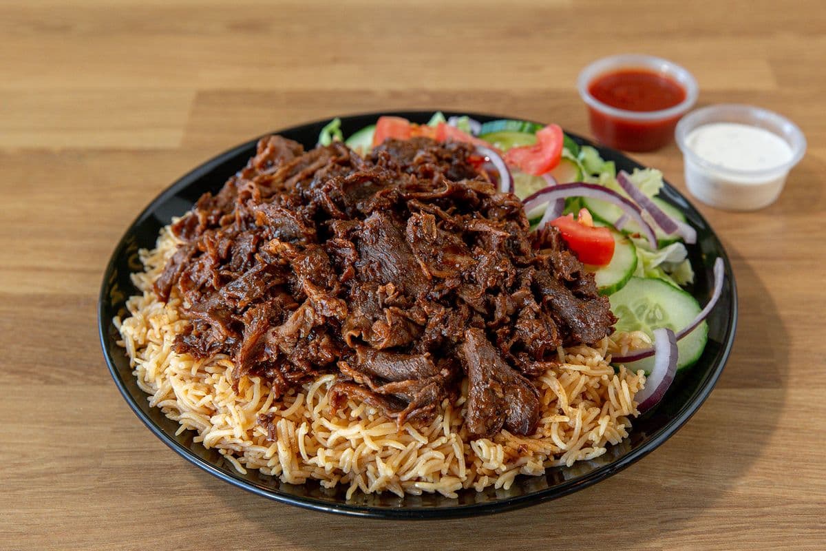 BOGO - Smoked BBQ Beef Over Rice