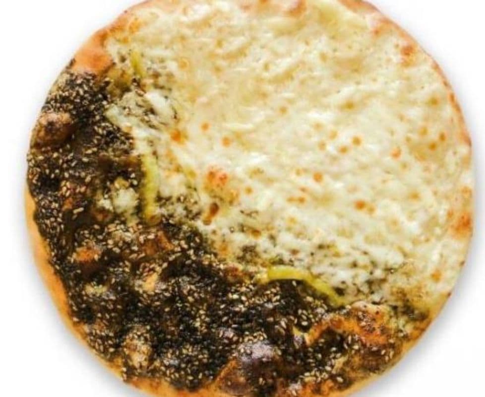 Zatar with Cheese Manakeesh